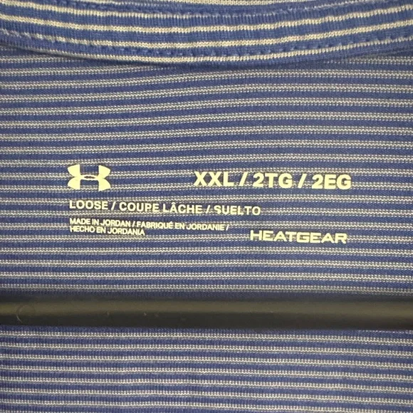 Under Armour Royal Blue Quarter-Zip Pullover - Picture 2 of 4